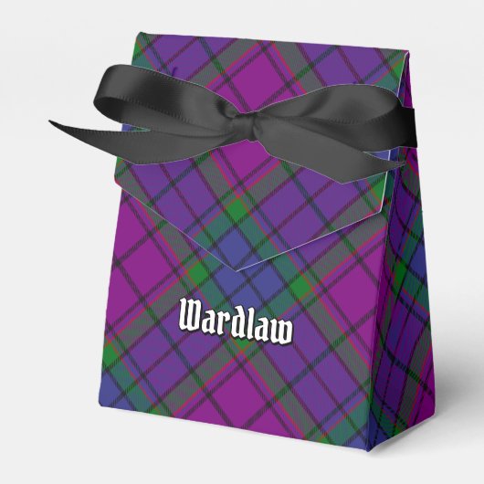 Clan Wardlaw Tartan Bedankdoosjes (Voorkant Zijde)
