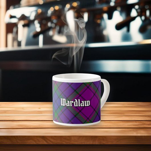 Clan Wardlaw Tartan Espresso Kop