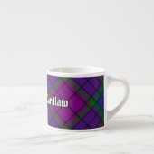 Clan Wardlaw Tartan Espresso Kop (Rechts)