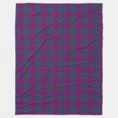 Clan Wardlaw Tartan Fleece Deken (Voorkant)