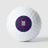 Clan Wardlaw Tartan Golfballen (Voorkant)
