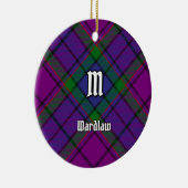 Clan Wardlaw Tartan Keramisch Ornament (Rechts)