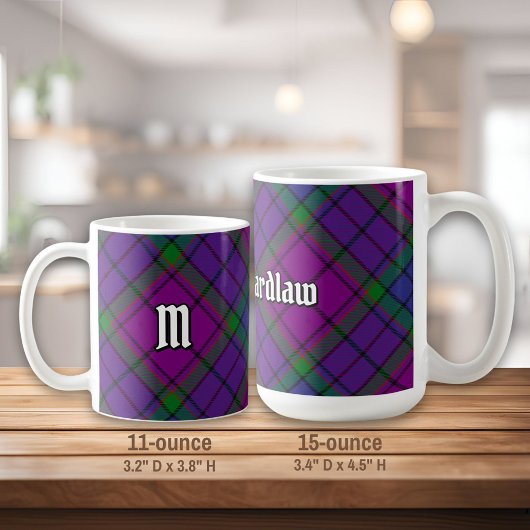 Clan Wardlaw Tartan Koffiemok