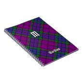 Clan Wardlaw Tartan Notitieboek (Rechterzijde)