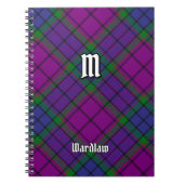 Clan Wardlaw Tartan Notitieboek (Voorkant)