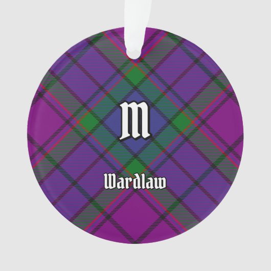 Clan Wardlaw Tartan Ornament (voorkant)