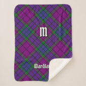 Clan Wardlaw Tartan Sherpa Deken (Voorkant)