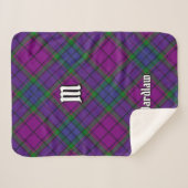 Clan Wardlaw Tartan Sherpa Deken (Voorkant (horizontaal))