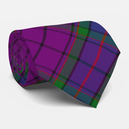 Clan Wardlaw Tartan Stropdas (Opgerold)