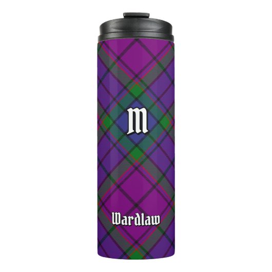 Clan Wardlaw Tartan Thermosbeker (Voorkant)