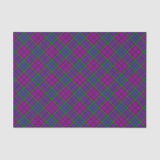 Clan Wardlaw Tartan Tissuepapier (Voorkant)