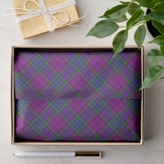 Clan Wardlaw Tartan Tissuepapier (Geschenk)