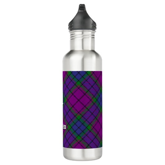 Clan Wardlaw Tartan Waterfles (Rechts)