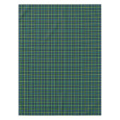 Clan Watson Bright Blue en Green Scottish Tartan Tafelkleed (Voorkant)
