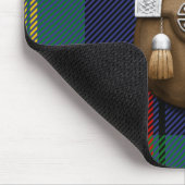 Clan Watson Tartan en Sporran Muismat (Hoek)