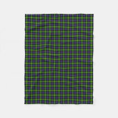 Clan Watson Tartan Fleece Deken (Voorkant)