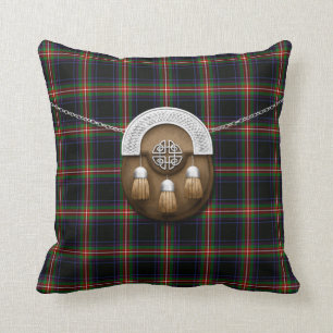 Clan Watt Tartan en Sporran Kussen