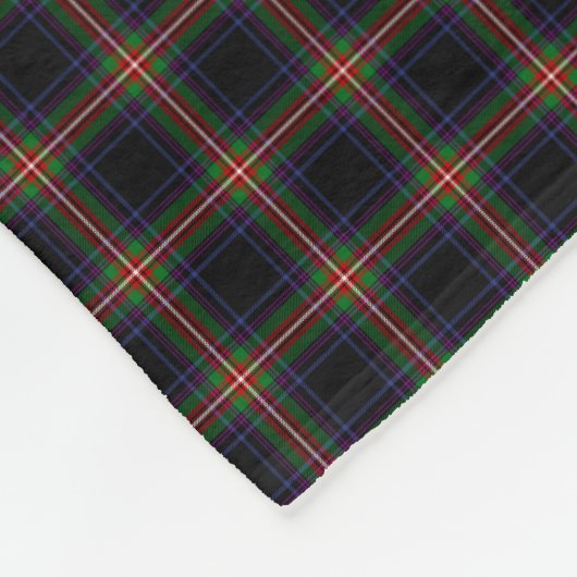 Clan Watt Tartan Fleece Deken (Hoek)