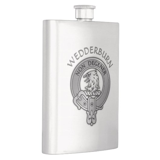 Clan Wedderburn Crest Flacon (Rechts)