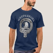 Clan Wedderburn Crest T-shirt (Voorkant)