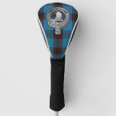 Clan Wedderburn Crest & Tartan Golfheadcover (Voorkant)