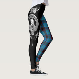 Clan Wedderburn Crest & Tartan Leggings