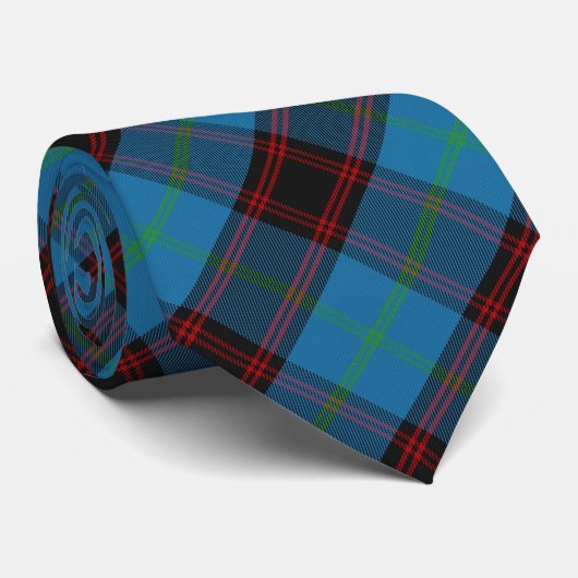 Clan Wedderburn Tartan Stropdas (Opgerold)