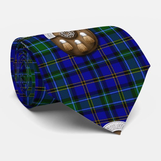 Clan Weir Tartan en Sporran Stropdas (Opgerold)