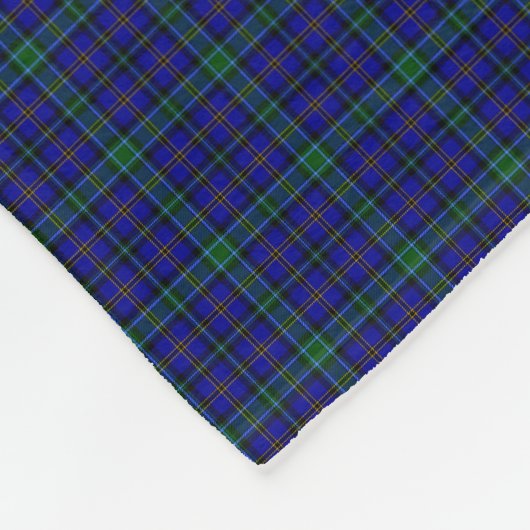 Clan Weir Tartan Fleece Deken (Hoek)