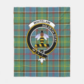 Clan Whitelaw Ancient Tartan Pset Fleece Deken (Voorkant)