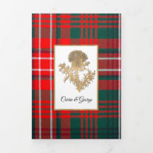 Clan Wilson aangepaste foto bruiloft