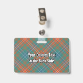 Clan Wilson Ancient Tartan Badge (Achterkant met clip)