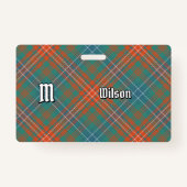 Clan Wilson Ancient Tartan Badge (Voorkant)