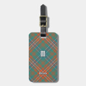 Clan Wilson Ancient Tartan Bagagelabel (Voorkant verticaal)