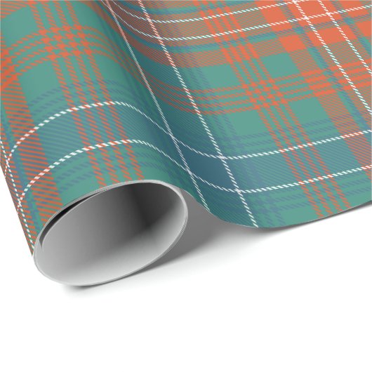 Clan Wilson Ancient Tartan Cadeaupapier (Rol Hoek)