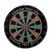 Clan Wilson Ancient Tartan Dartbord (Voorkant)