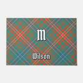 Clan Wilson Ancient Tartan Deurmat (Voorkant)