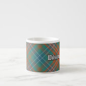 Clan Wilson Ancient Tartan Espresso Kop (Voorkant)