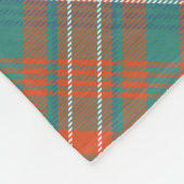 Clan Wilson Ancient Tartan Fleece Deken (Hoek)