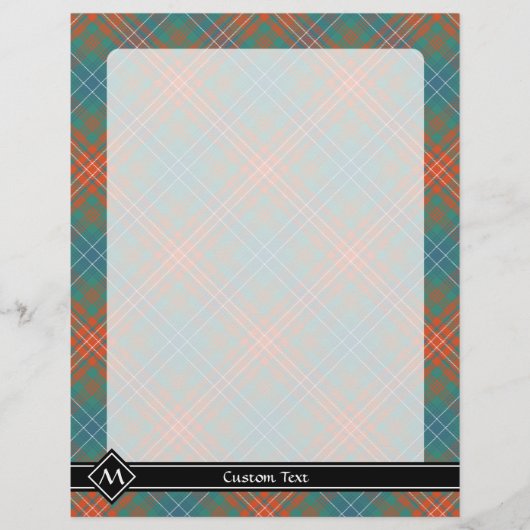 Clan Wilson Ancient Tartan Flyer (Voorkant)