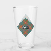 Clan Wilson Ancient Tartan Glas (Achterkant)
