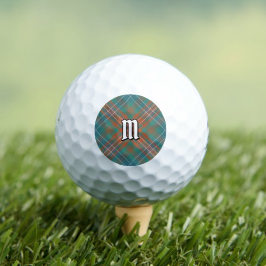 Clan Wilson Ancient Tartan Golfballen (Insitu Shirt)