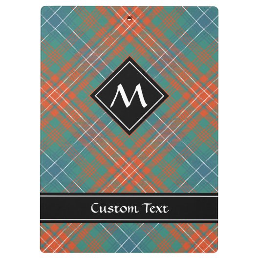 Clan Wilson Ancient Tartan Klembord (Achterkant)