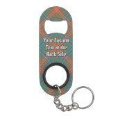 Clan Wilson Ancient Tartan Mini Flessenopener (Achterkant)
