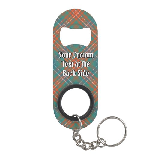 Clan Wilson Ancient Tartan Mini Flessenopener (Achterkant)