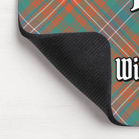 Clan Wilson Ancient Tartan Muismat (Hoek)