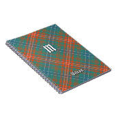 Clan Wilson Ancient Tartan Notitieboek (Rechterzijde)