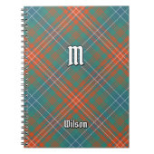Clan Wilson Ancient Tartan Notitieboek (Voorkant)