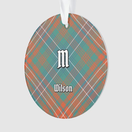 Clan Wilson Ancient Tartan Ornament (voorkant)