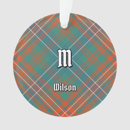 Clan Wilson Ancient Tartan Ornament (voorkant)